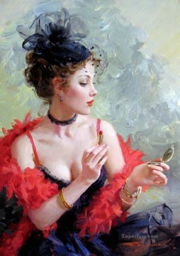 Impresionismo Painting - Pretty Woman KR 004 Impresionista